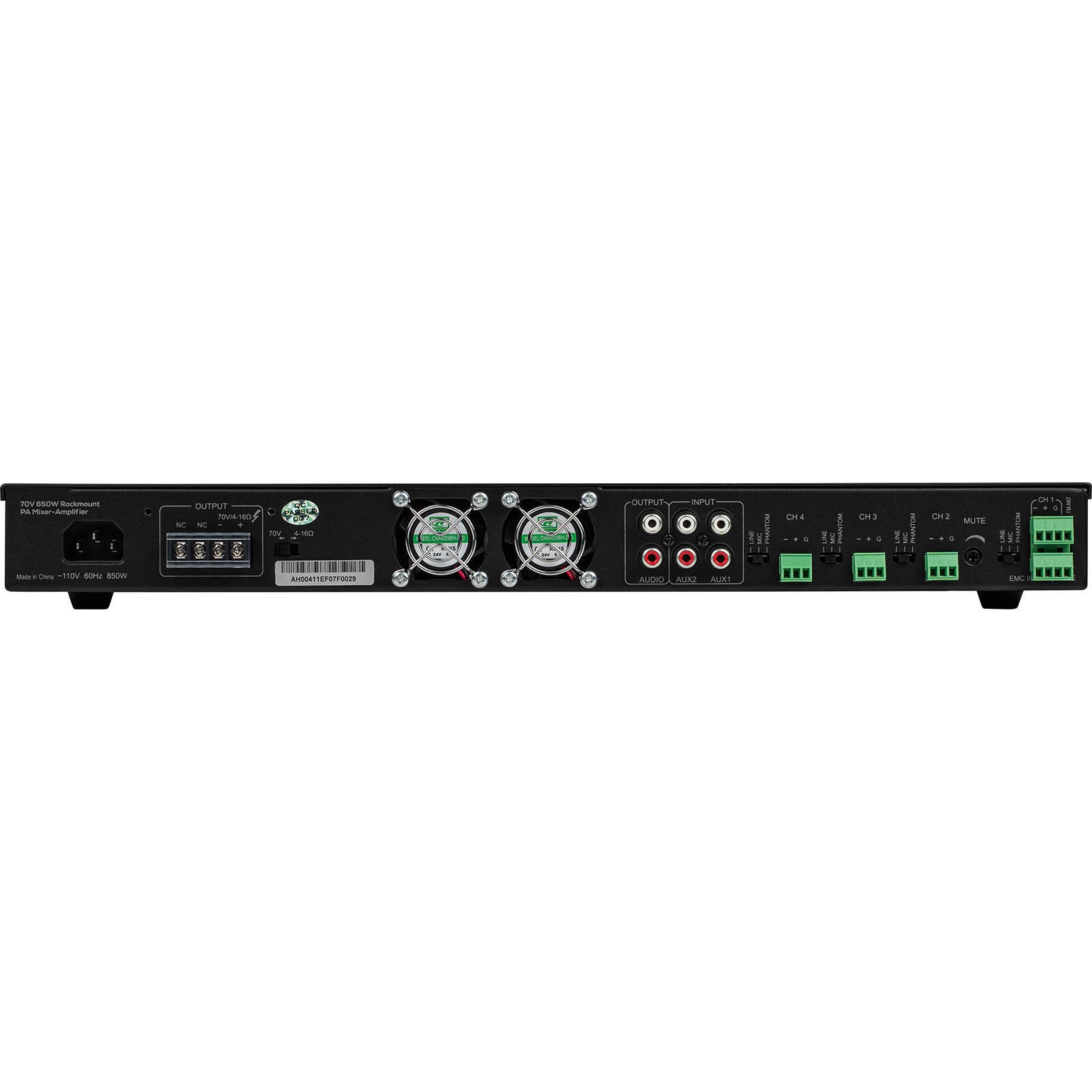 DTM・DAW Producely Dialr Dayton Audio DA650D Commercial Audio Amplifier 650W 70V